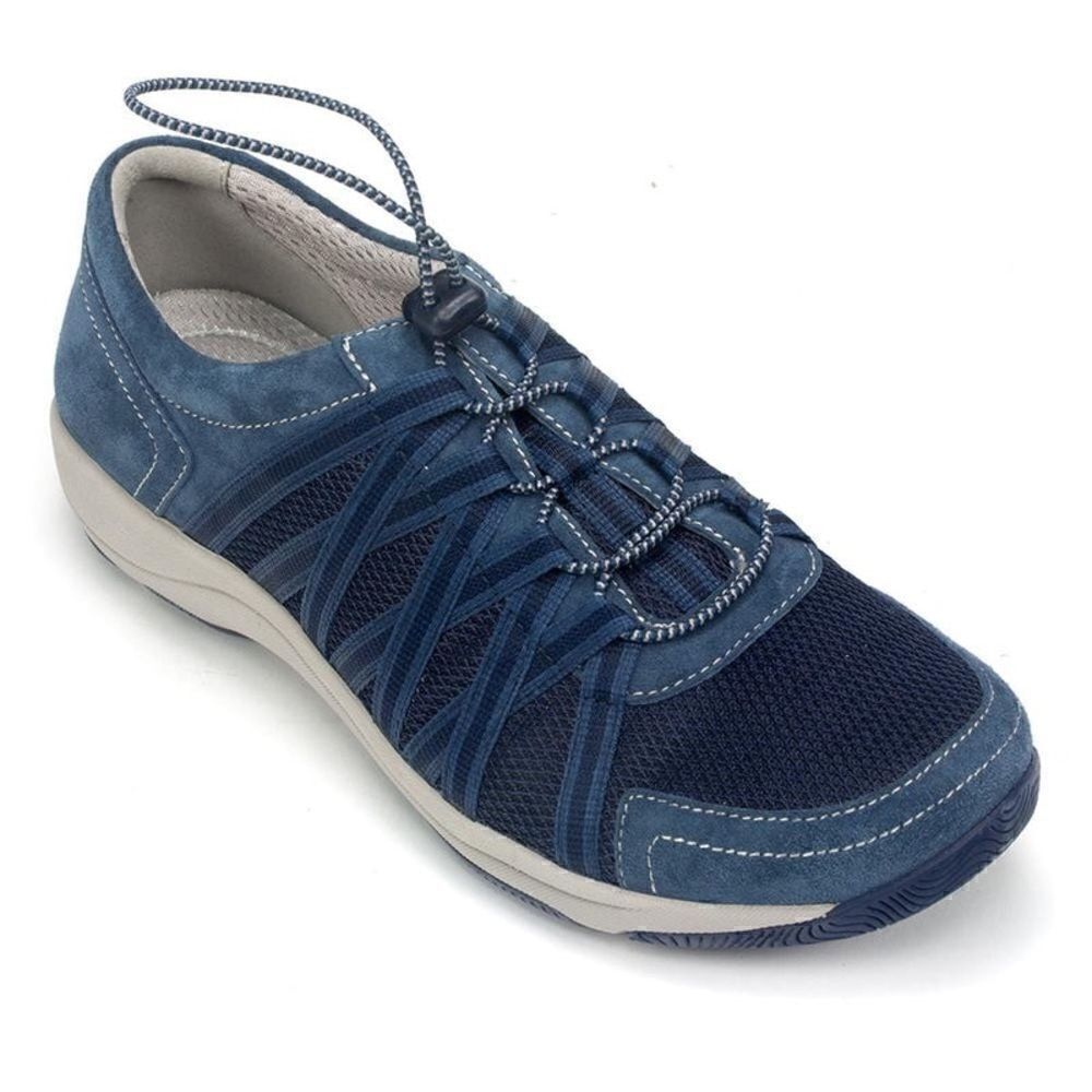 Dansko | Blue Suede Honor Athleisure Comfort Sneakers | 8.5-9